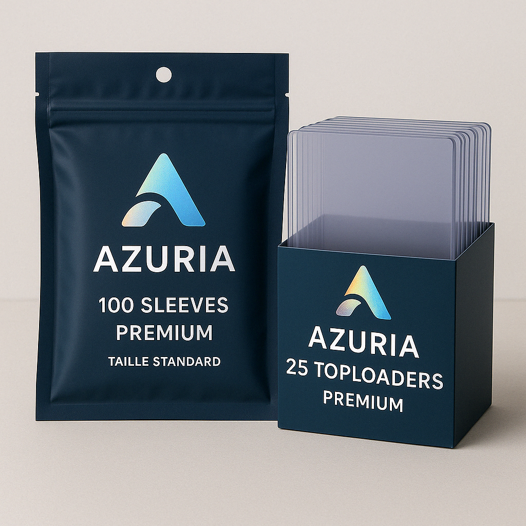 Lot : TOPLOADER + SLEEVE - AZURIA