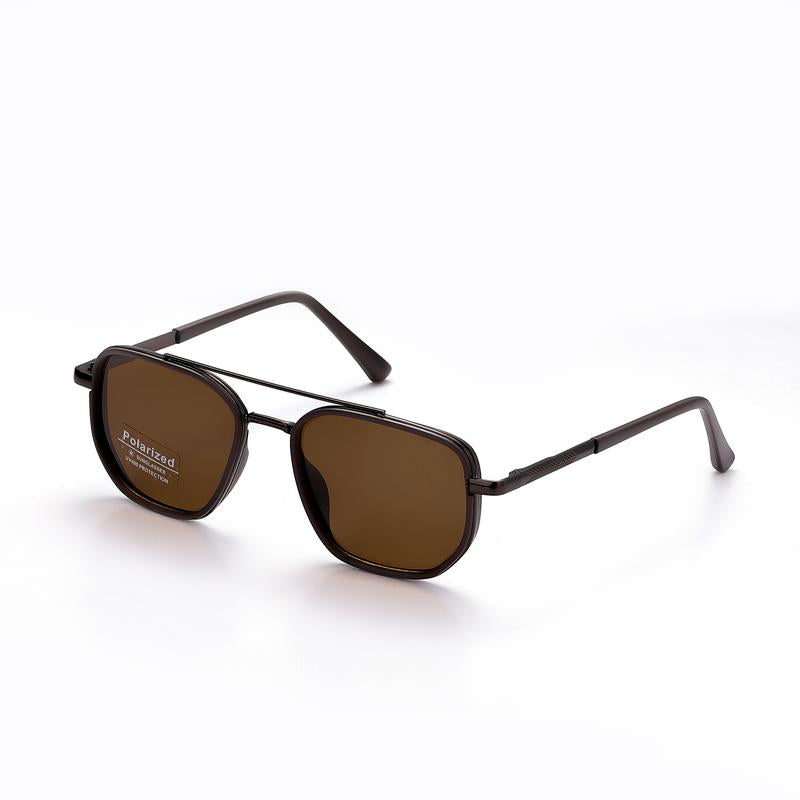Azüria Double-Bridge Aviator Sunglasses