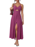 Azuria Sleeveless Summer Maxi Dress