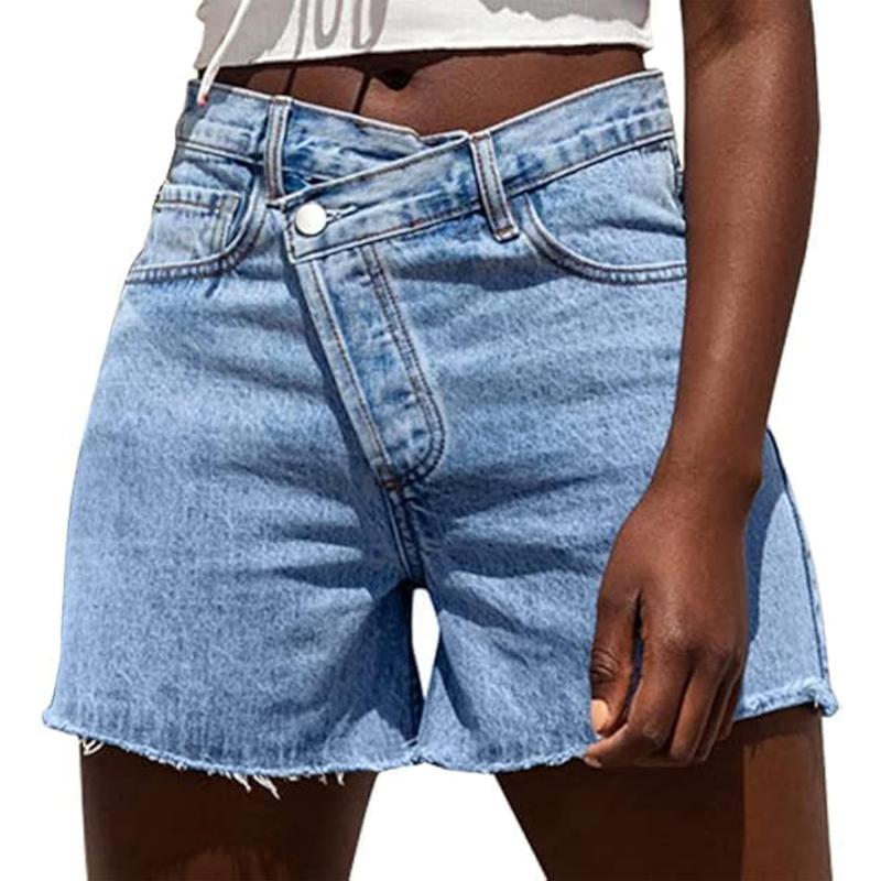 Azuria Summer High Waist Jean Shorts