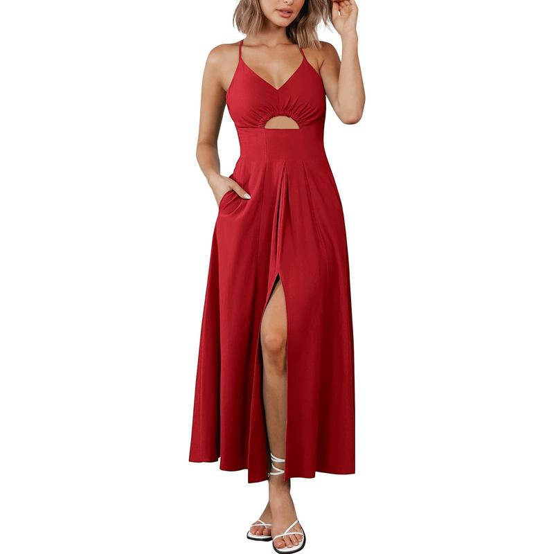 Azuria Sleeveless Summer Maxi Dress