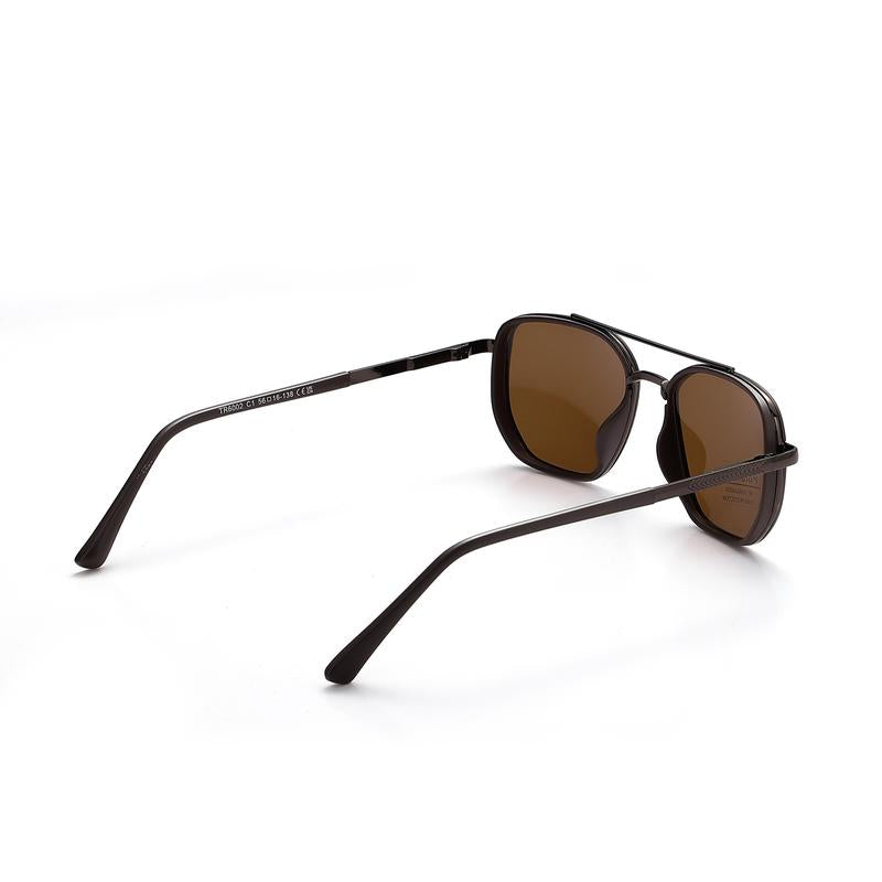 Azüria Double-Bridge Aviator Sunglasses