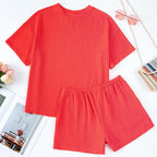 Azuria Ribbed Knit Lounge Set