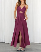 Azuria Sleeveless Summer Maxi Dress