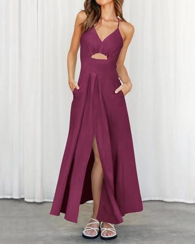 Azuria Sleeveless Summer Maxi Dress