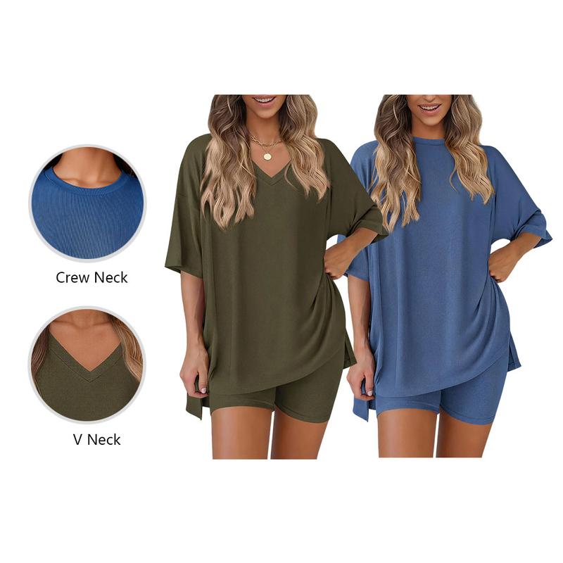 Azura Crewneck Two-Piece Set