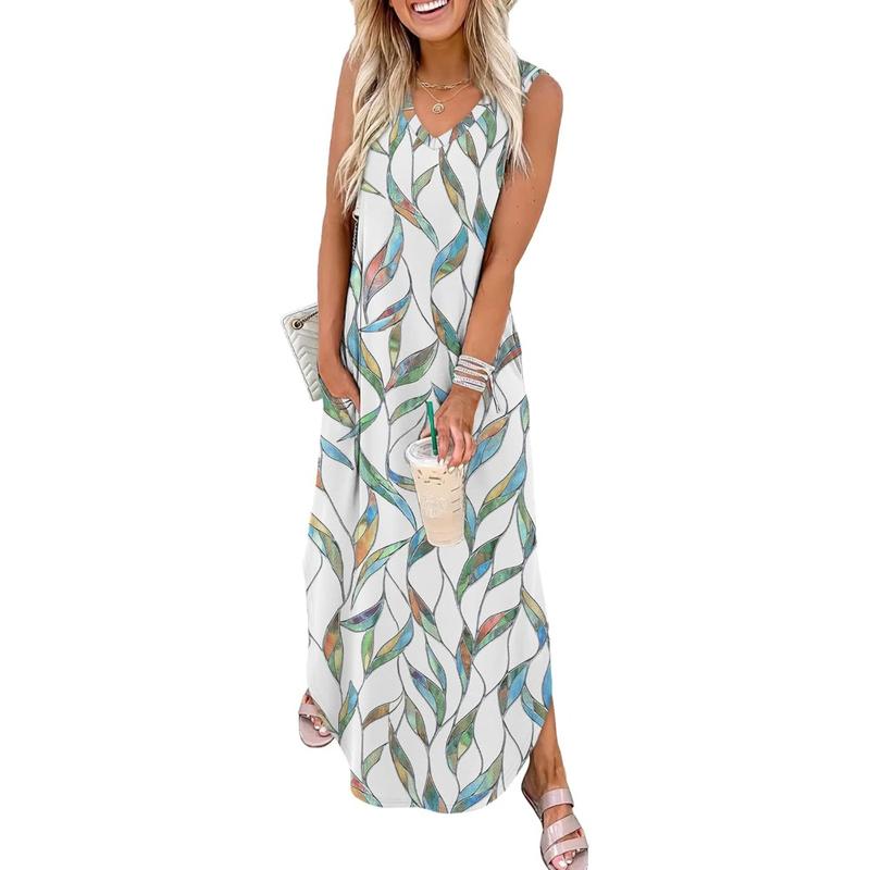 Azuria Summer Floral Maxi Dress