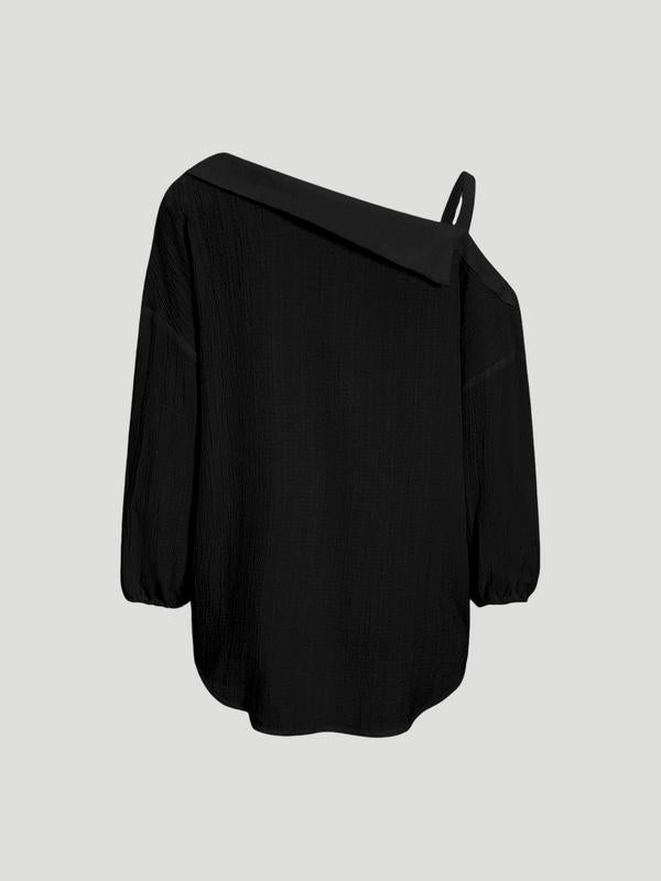 Azuria Summer Cold Shoulder Blouse