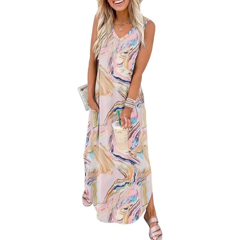 Azuria Summer Floral Maxi Dress