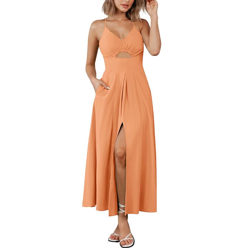 Azuria Sleeveless Summer Maxi Dress